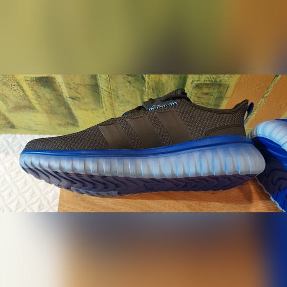 adidas Black and Blue Athletic Shoes - Picture 4 of 8